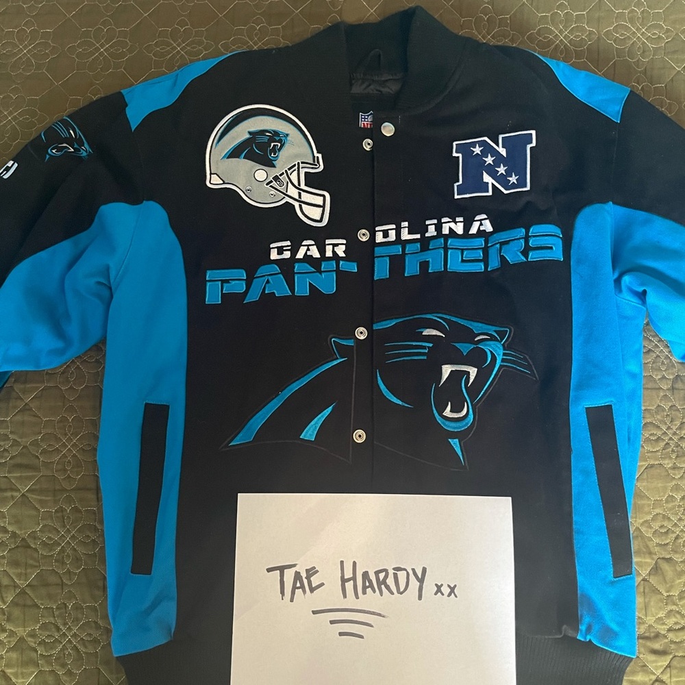 NFL Carolina Panthers Varsity Jacket